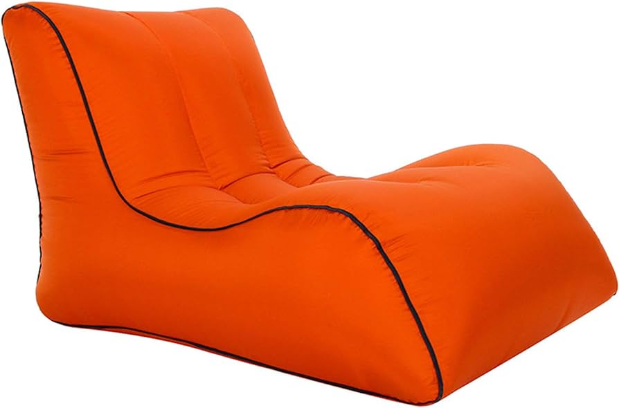 inflatable tantra chair orange